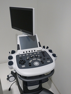 Ultrasound Machine with Transducer